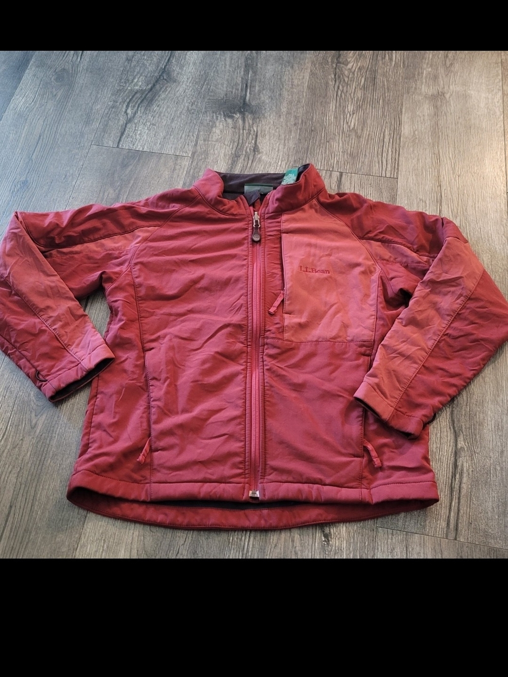 L.L.Bean kids mid-layer full-zip jacket